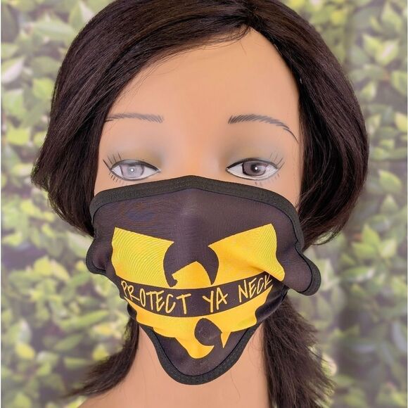 Wu-Tang Clan "Protect Ya Neck" Reusable Face Mask – Stay Protected in Style - Picture 2 of 8